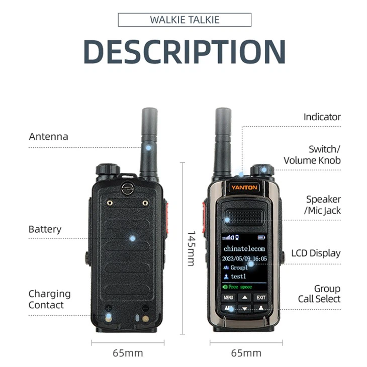 4g Android Poc Walkie Talkie