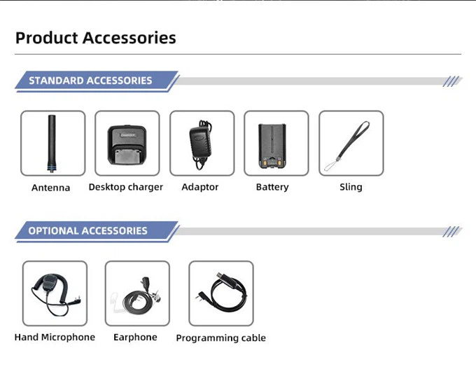 5W Long Distance Walkie Talkie