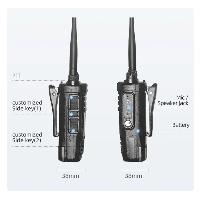 Professional Walkie Talkie Set