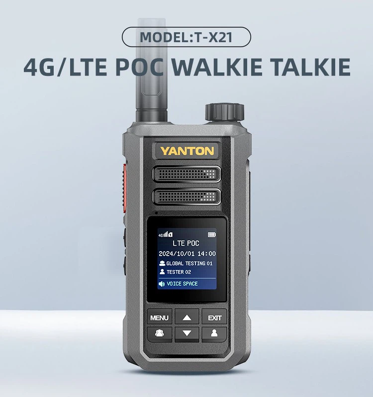 4G POC Two Way Radio POCPTT