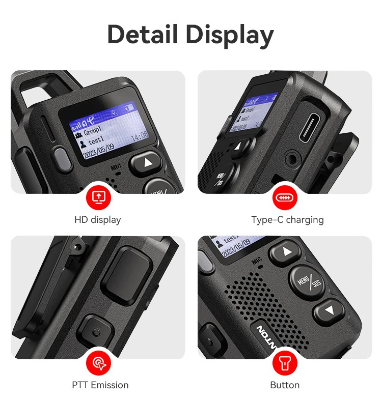 Mini Global PTT PoC 4G LTE Network Two-Way Radio best